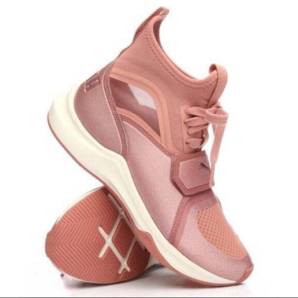 Puma Phenom Women`s Shoes Satin EP Training Sneaker 19081806 Camio Brown